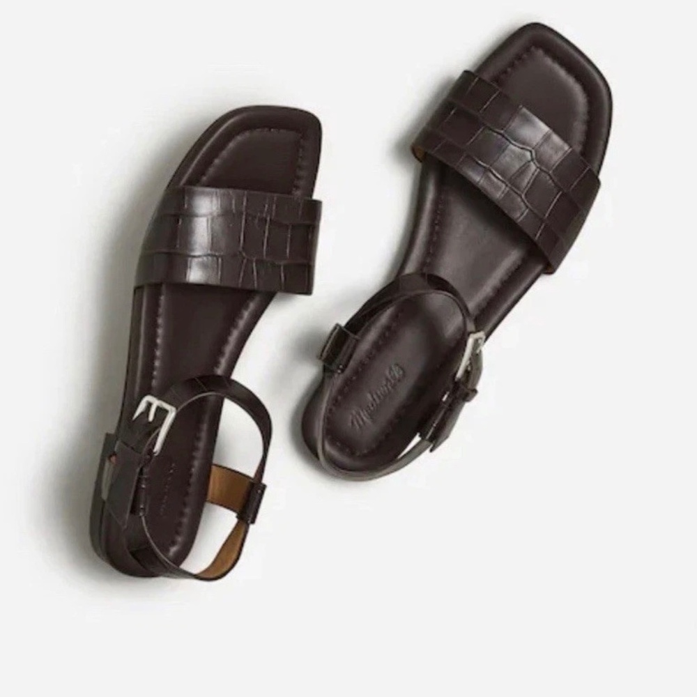 Madewell  croc Sandals